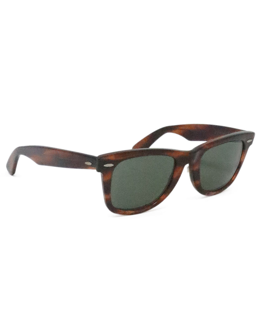 Rayban Brown Plastic Sunglasses 1