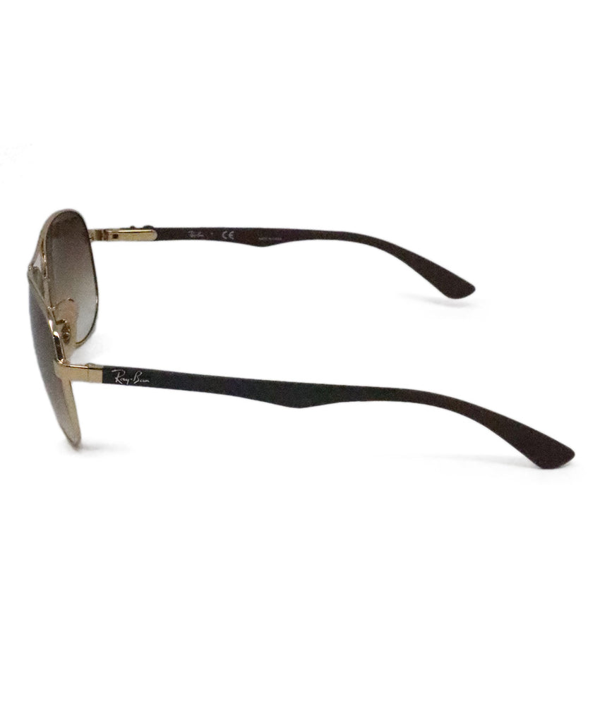 Rayban Gold Metal Sunglasses 3