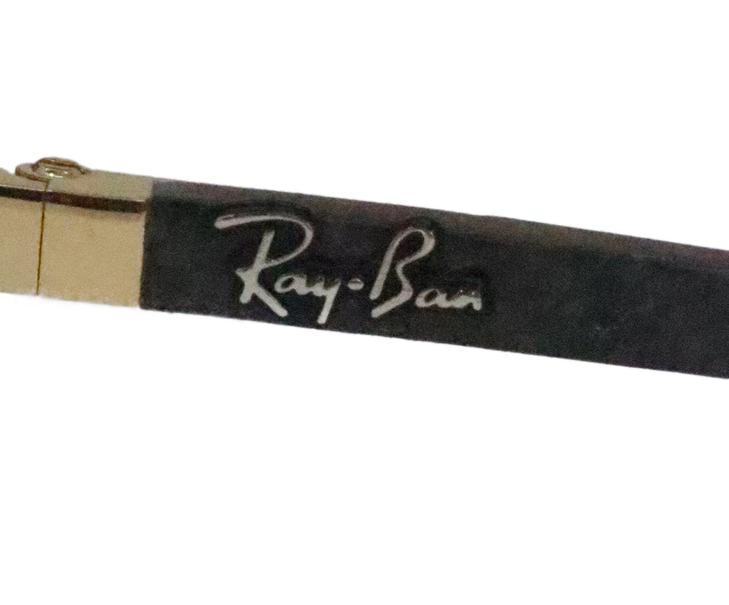 Rayban Gold Metal Sunglasses 6