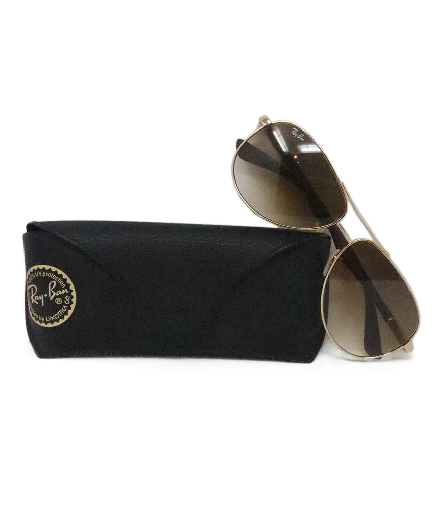 Rayban Gold Metal Sunglasses 5