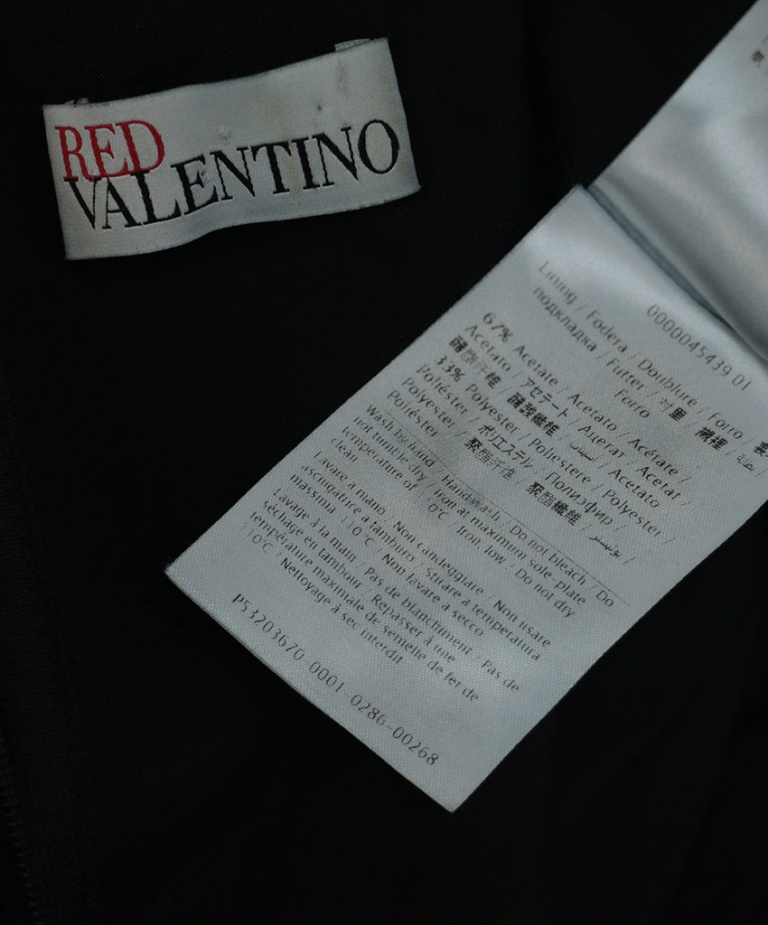 Red Valentino Black Studded Dress 4