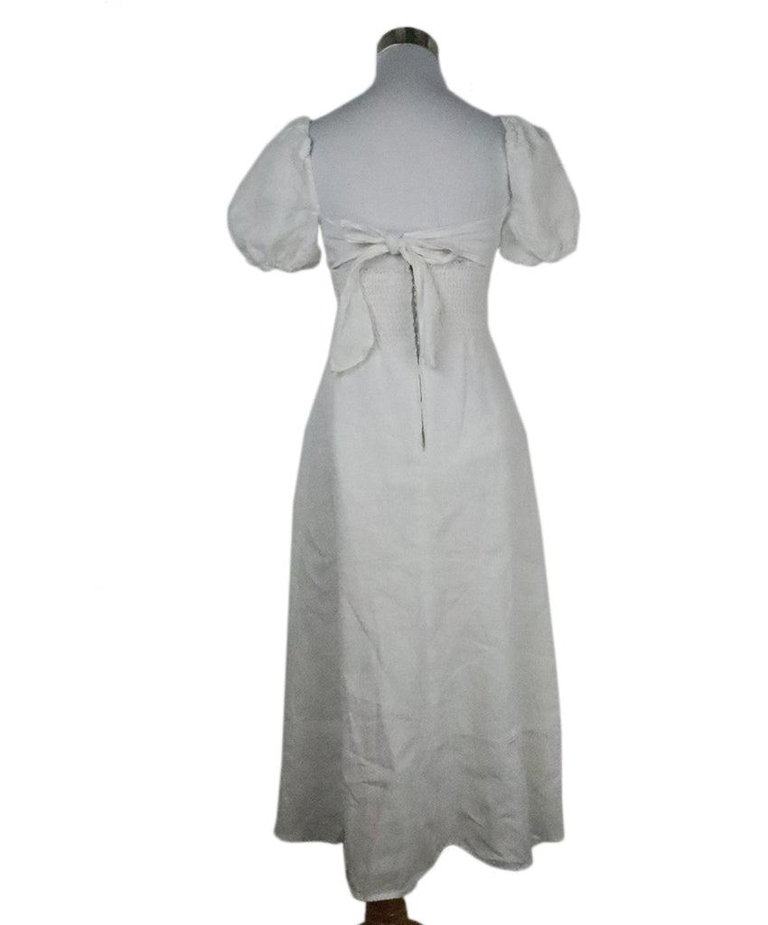 Reformation White Cotton Dress 2