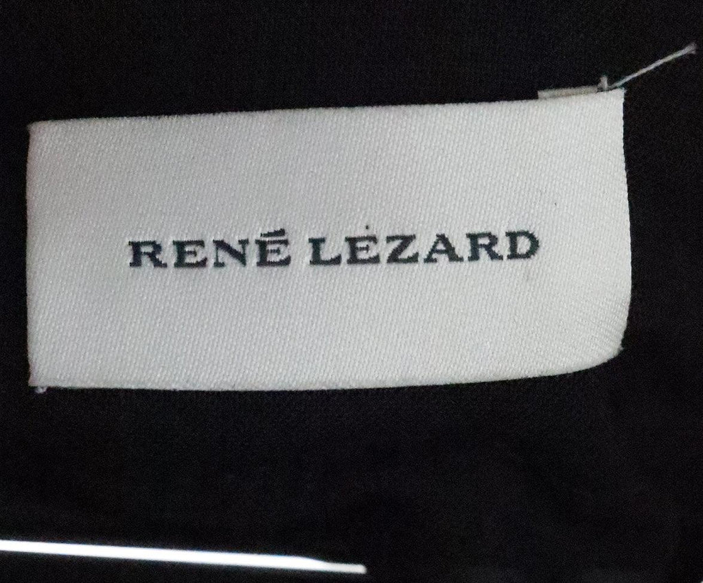 Rene Lezard Black Wool Pants 2