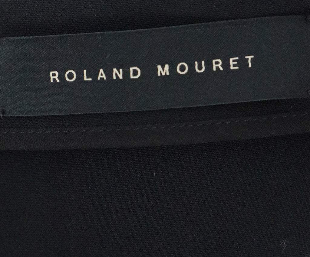 Roland Mouret B&W Wool Dress 3