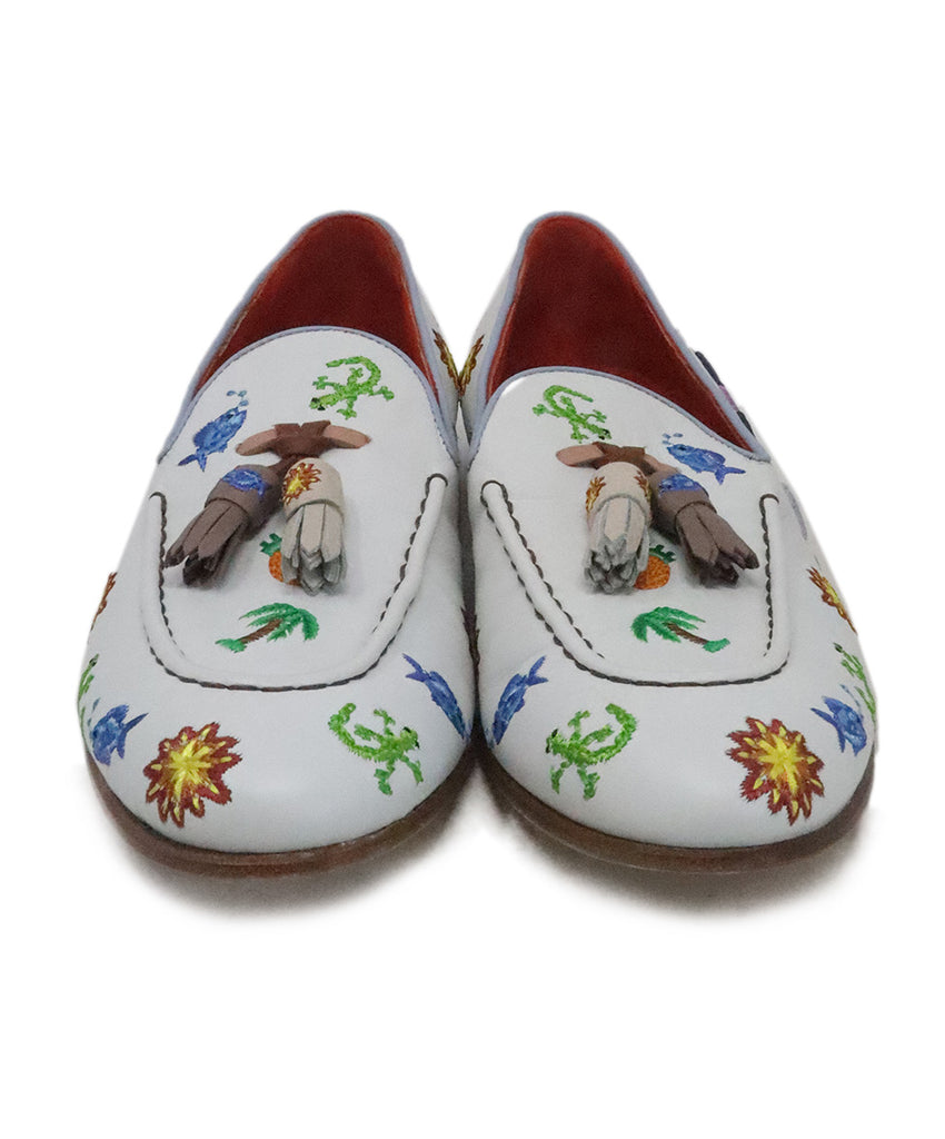 Rossetti White Flats 3