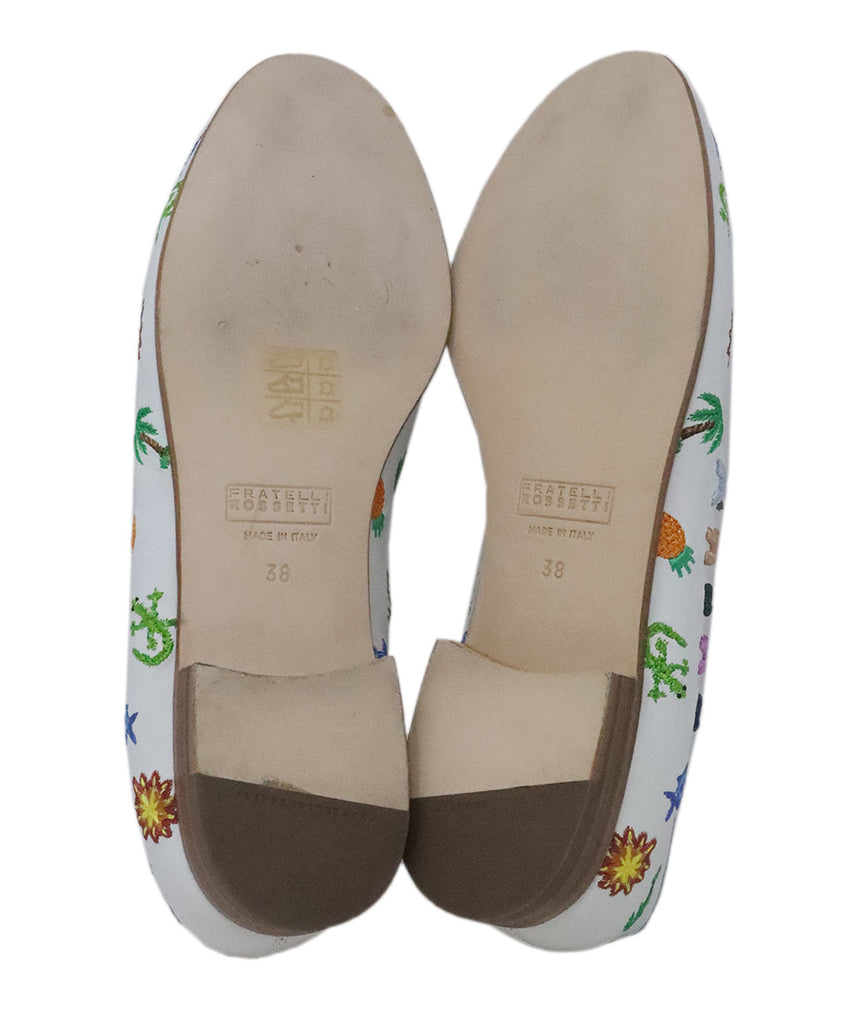 Rossetti White Flats 4