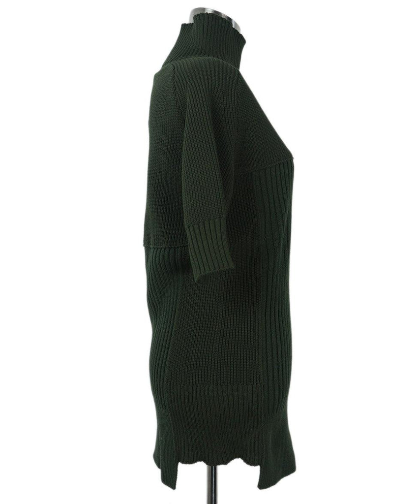 Sacai Olive Green Sweater 1