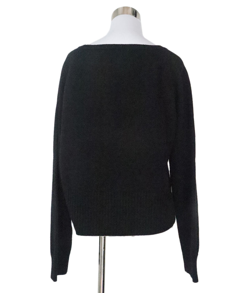 Sachin & Babi Black Wool Cutout Sweater 2