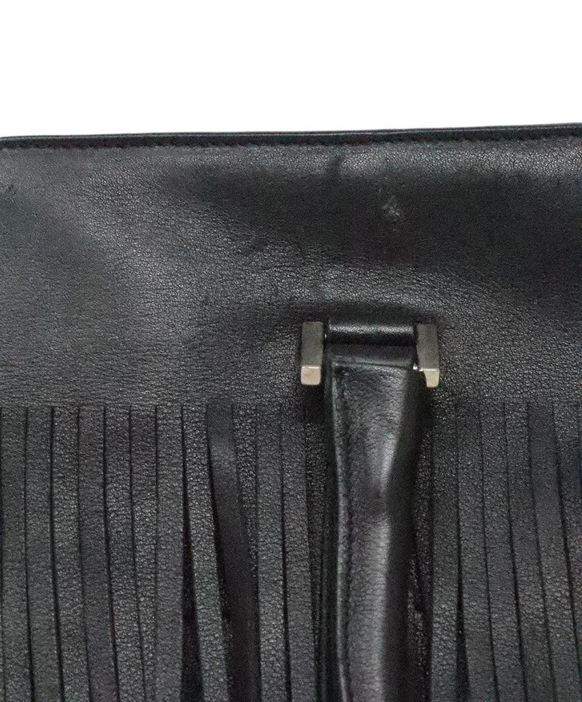 Saint Laurent Black Leather Trois Clous Tote 8