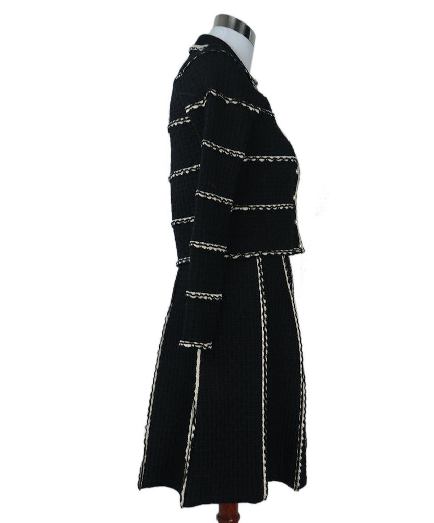 Sandro B&W Knit Skirt Set 1