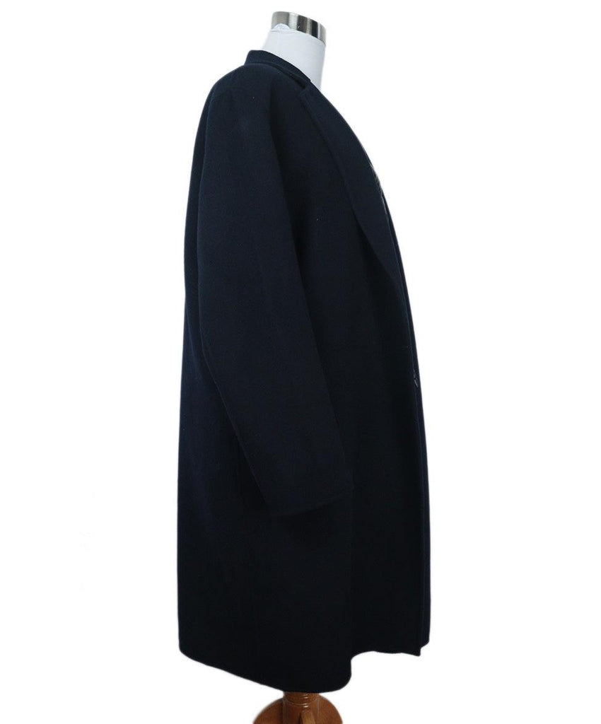 Sandro Navy Wool Coat 1