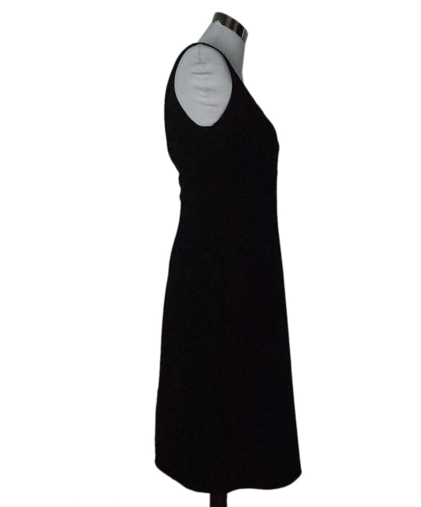 Michael Kors Black Wool Sleeveless Dress 1