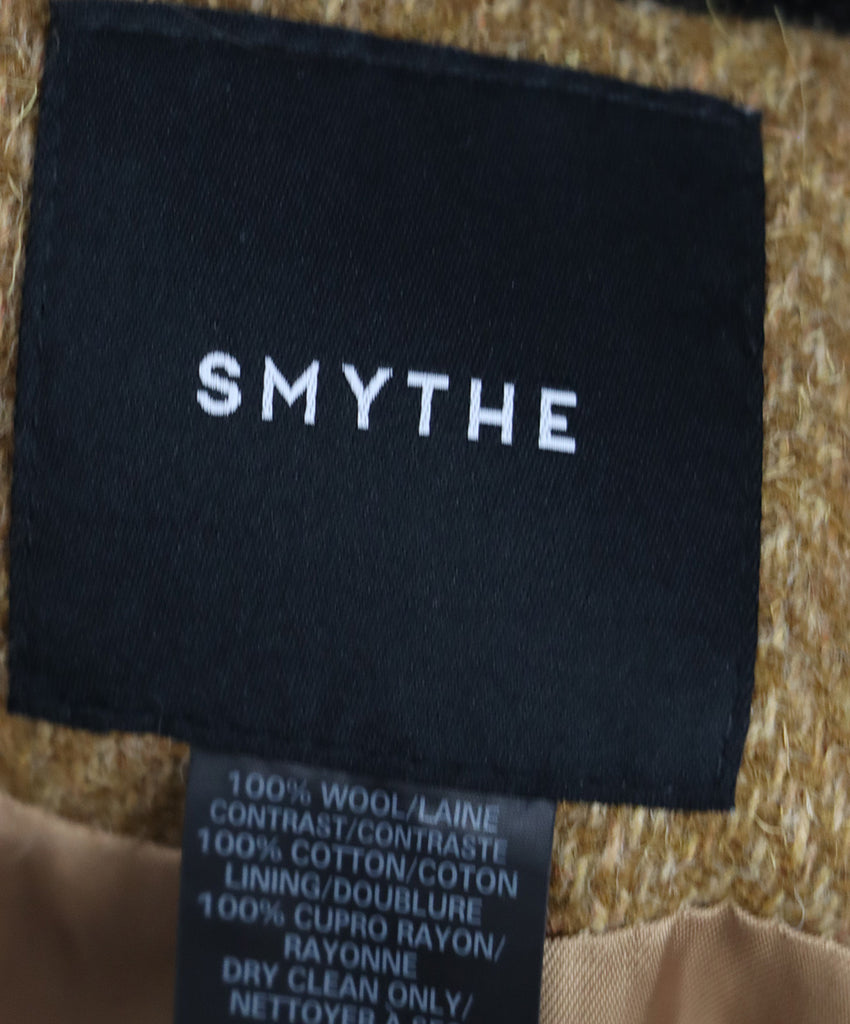 Smythe Tobacco Wool & Velvet Blazer 3