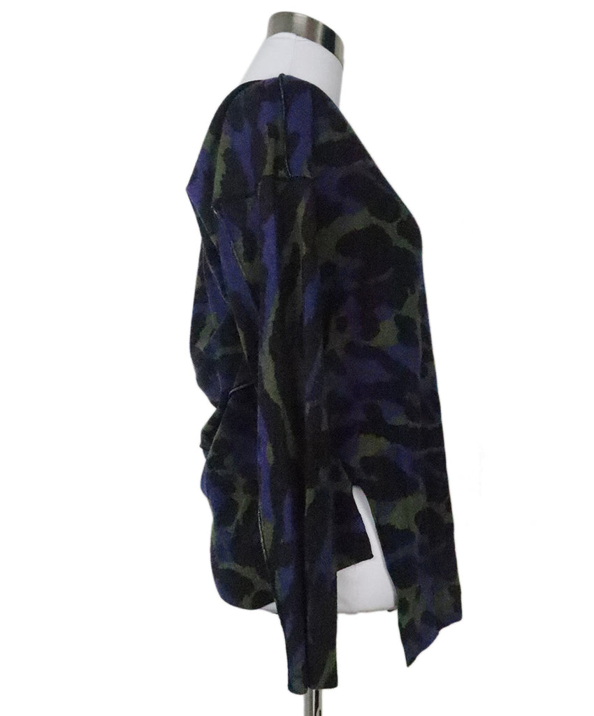 Sonia Rykiel Camo Print Wool Cardigan 1