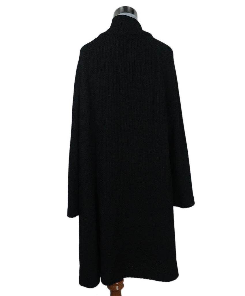 St. John Black Knit Coat 2