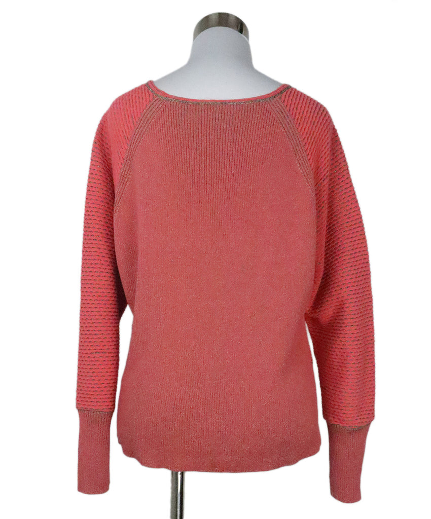 St. John Pink Textured Sweater 2