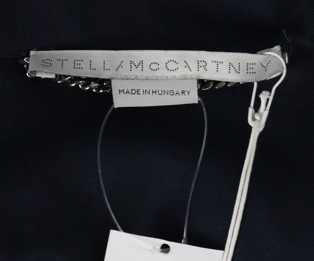 Stella McCartney Navy Polyamide Cotton Jacket 3