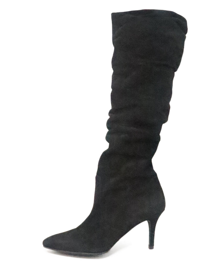 Stuart Weitzman Black Suede Boots 1