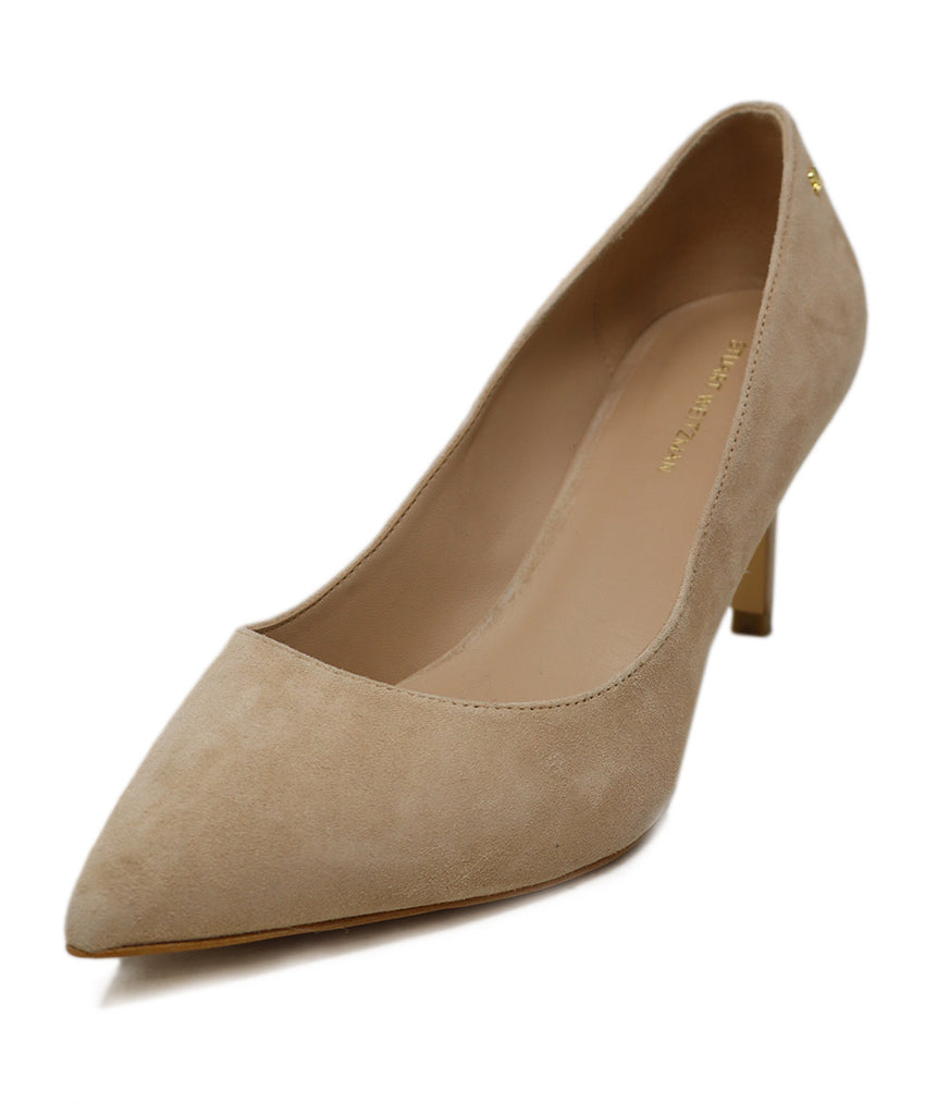 Stuart Weitzman Nude Suede Shoes 