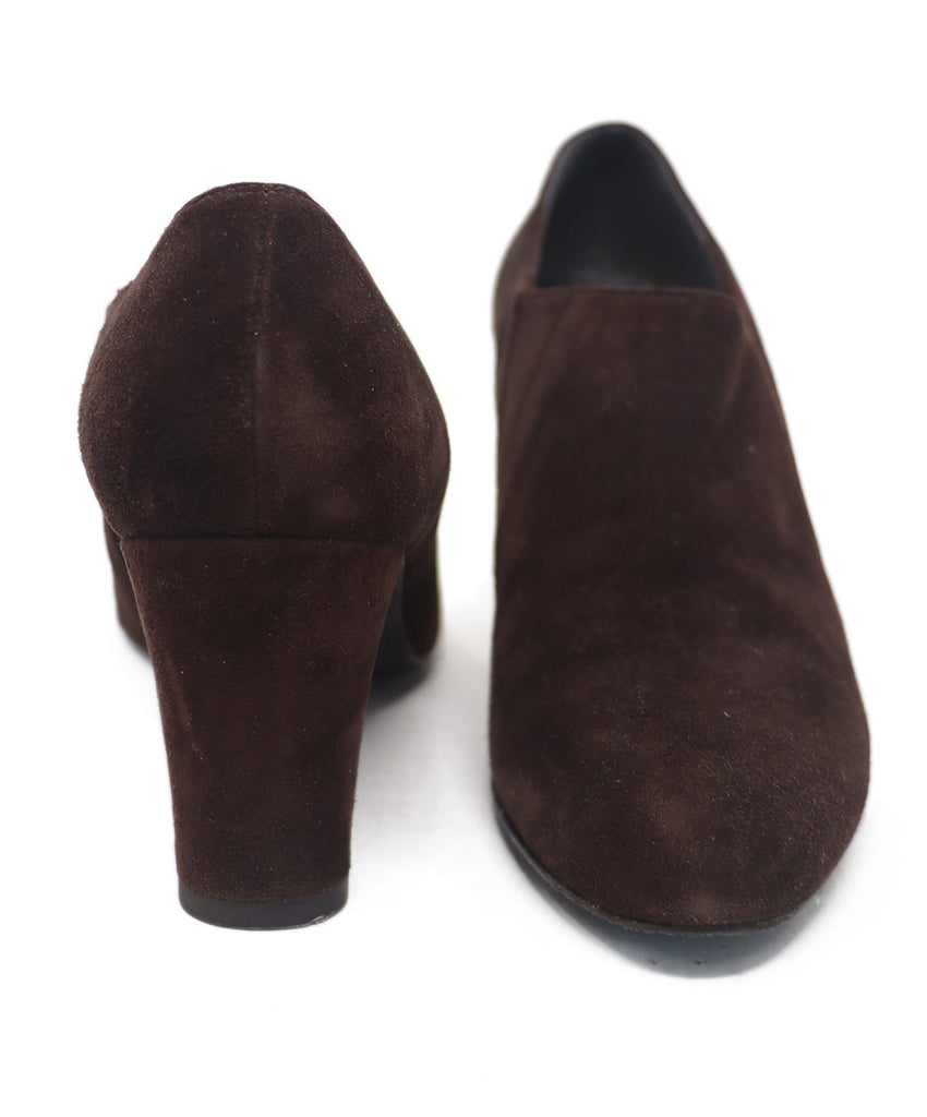 Stuart Weitzman Brown Suede Heels 2