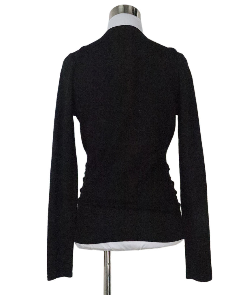 Tahari Black Knit Cardigan 2