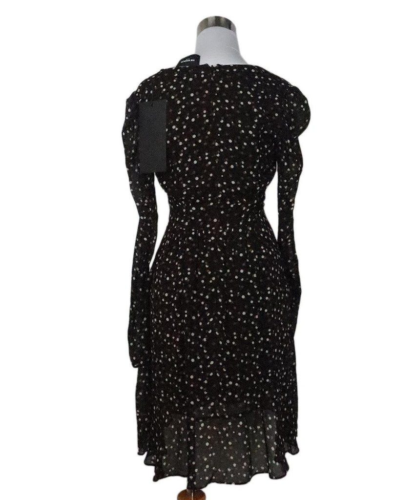 The Kooples Brown & Black Polka Dot Dress 2