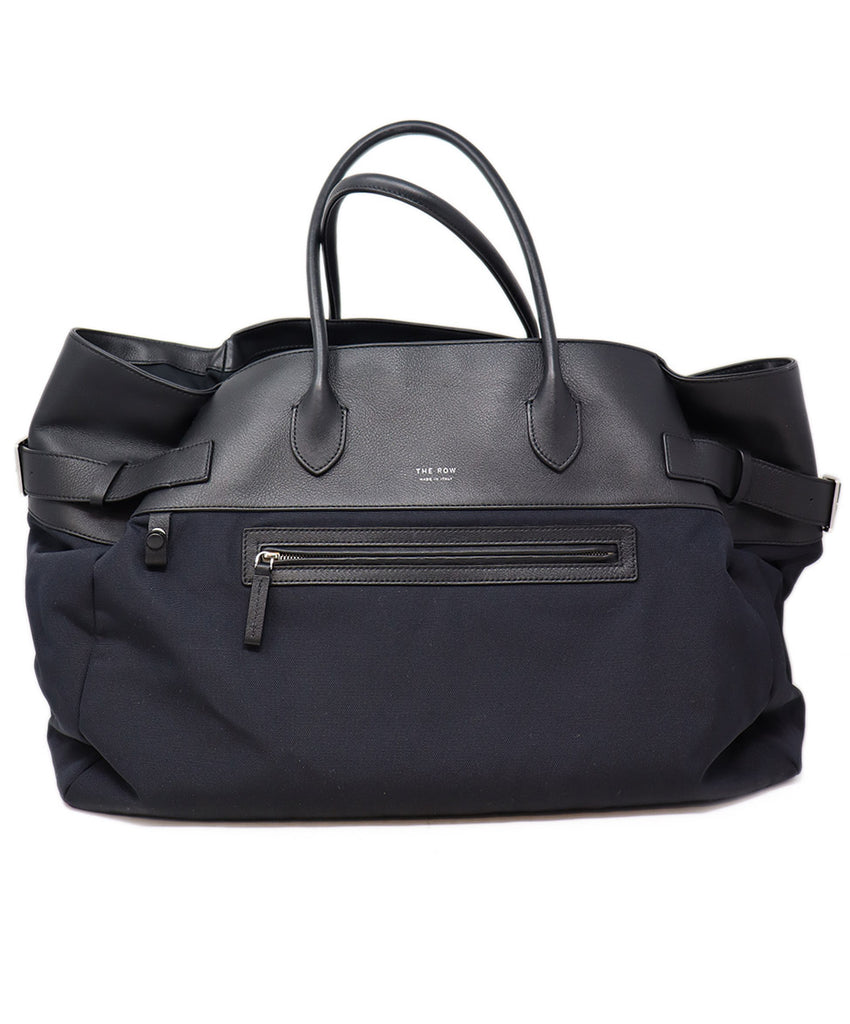 The Row Black Margaux 17 Tote 