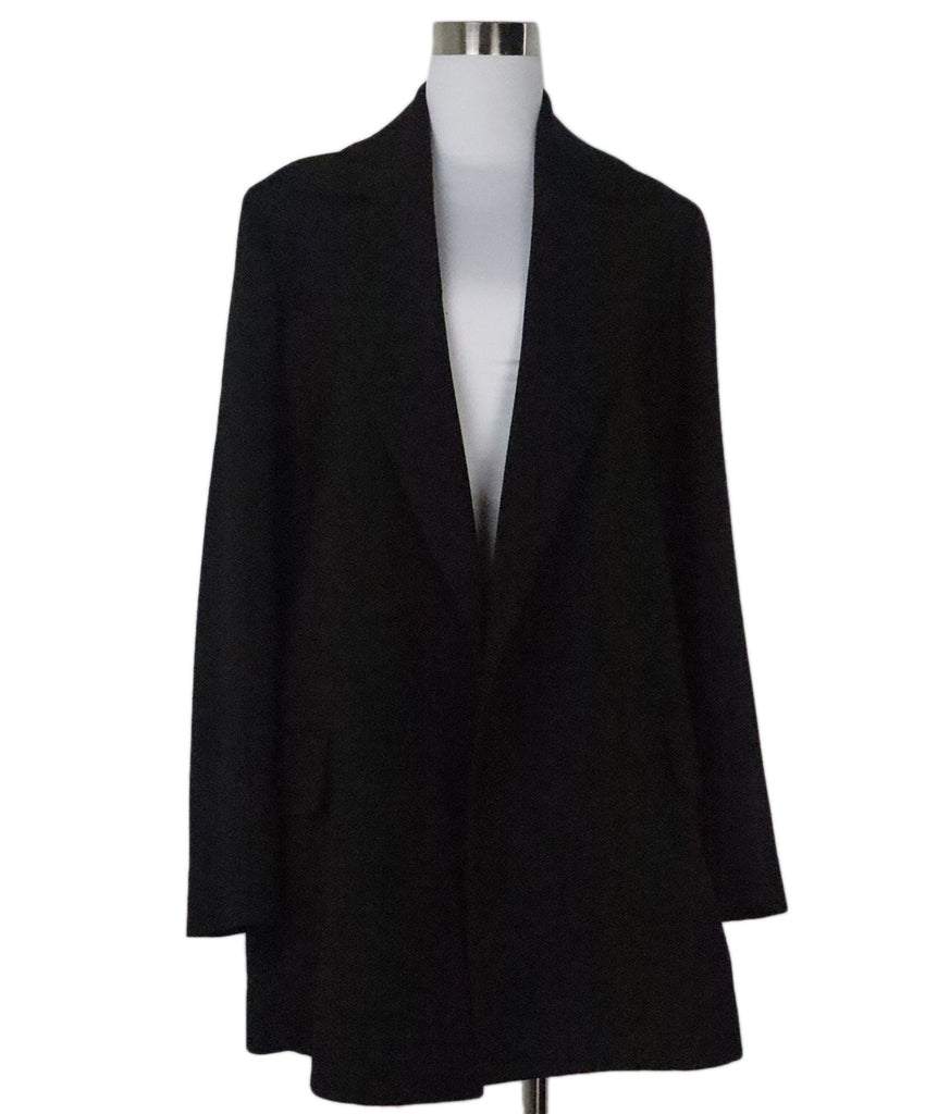 The Row Black Wool Blazer 