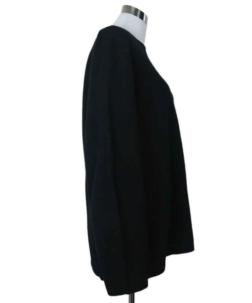 The Row Black Wool & Cashmere Sweater 1