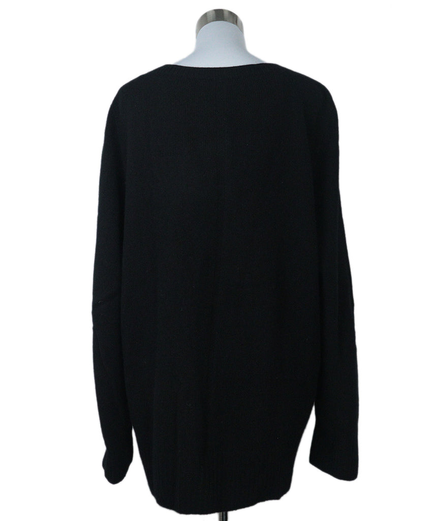 The Row Black Wool & Cashmere Sweater 2