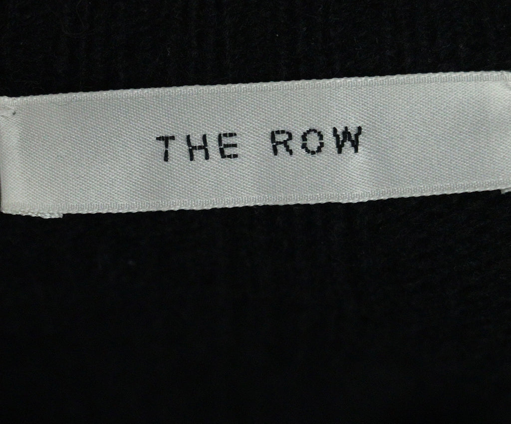 The Row Black Wool & Cashmere Sweater 3