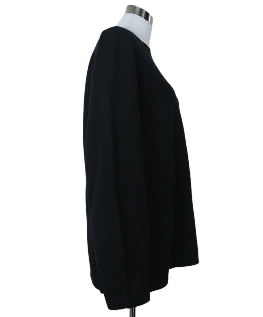 The Row Black Wool & Cashmere Sweater 1