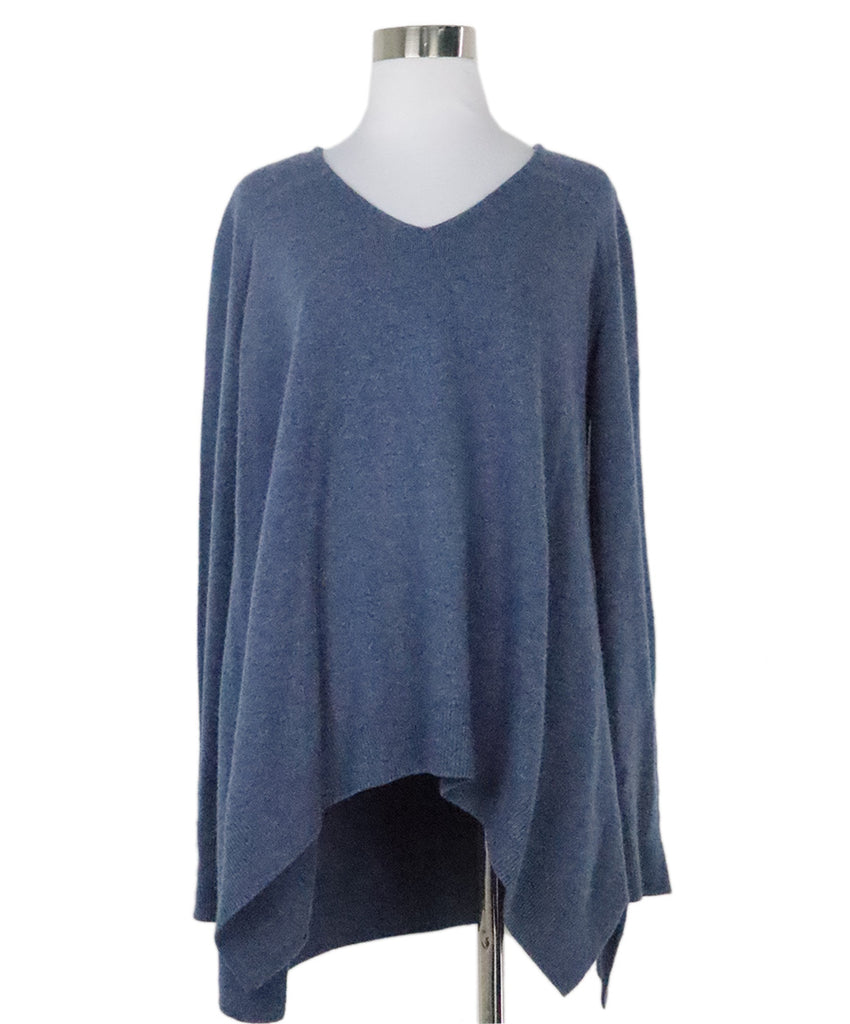 The Row Blue Cashmere Sweater 