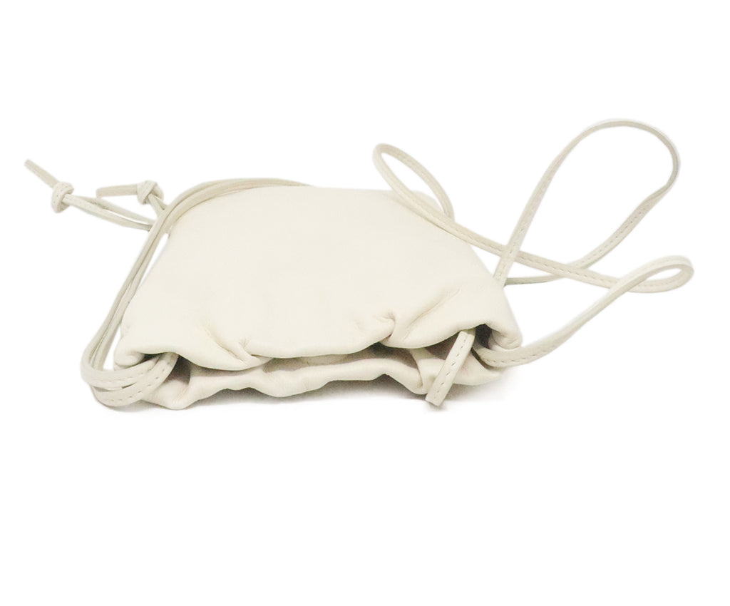  The Row Ivory Leather Crossbody 4