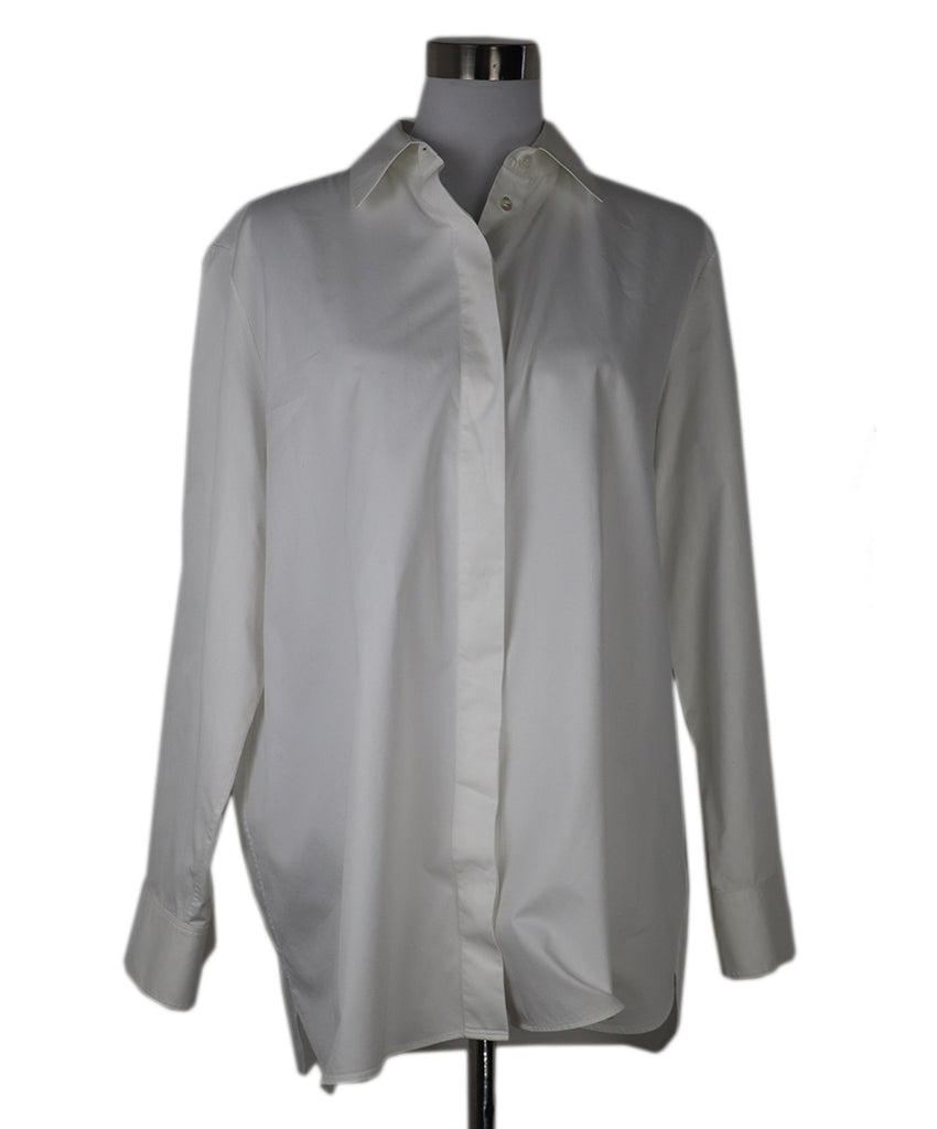 The Row White Cotton Shirt 