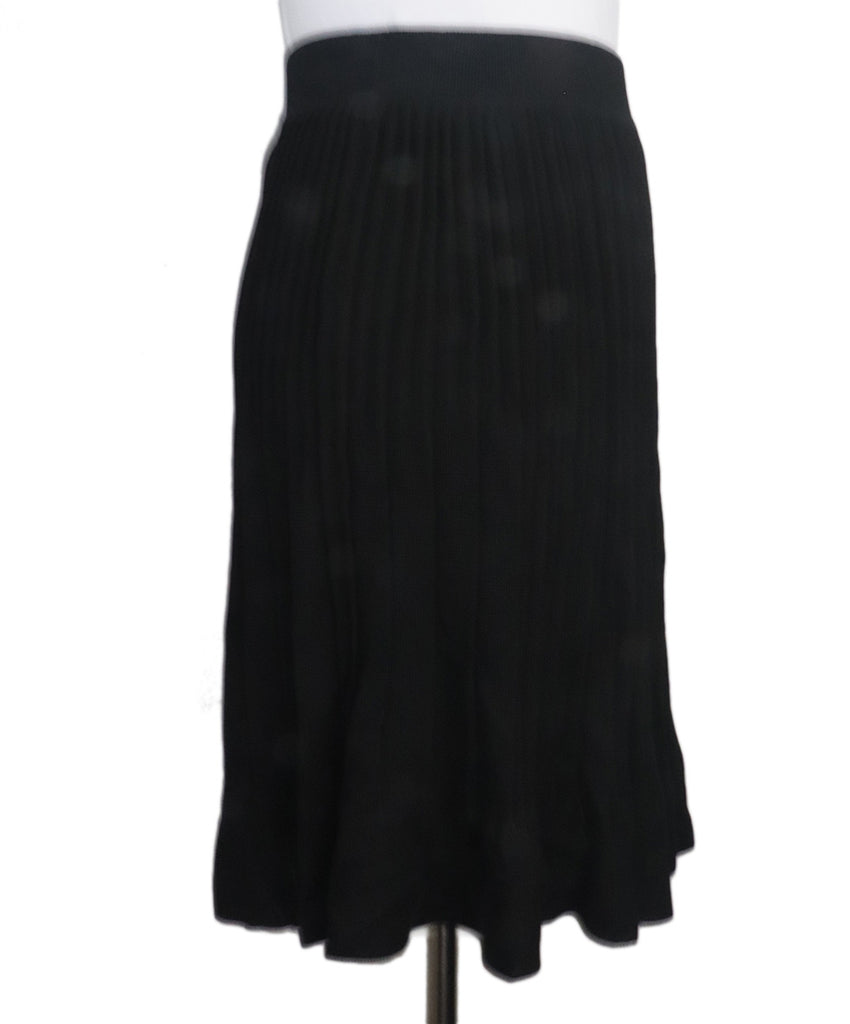 Theory Black Viscose Skirt 1