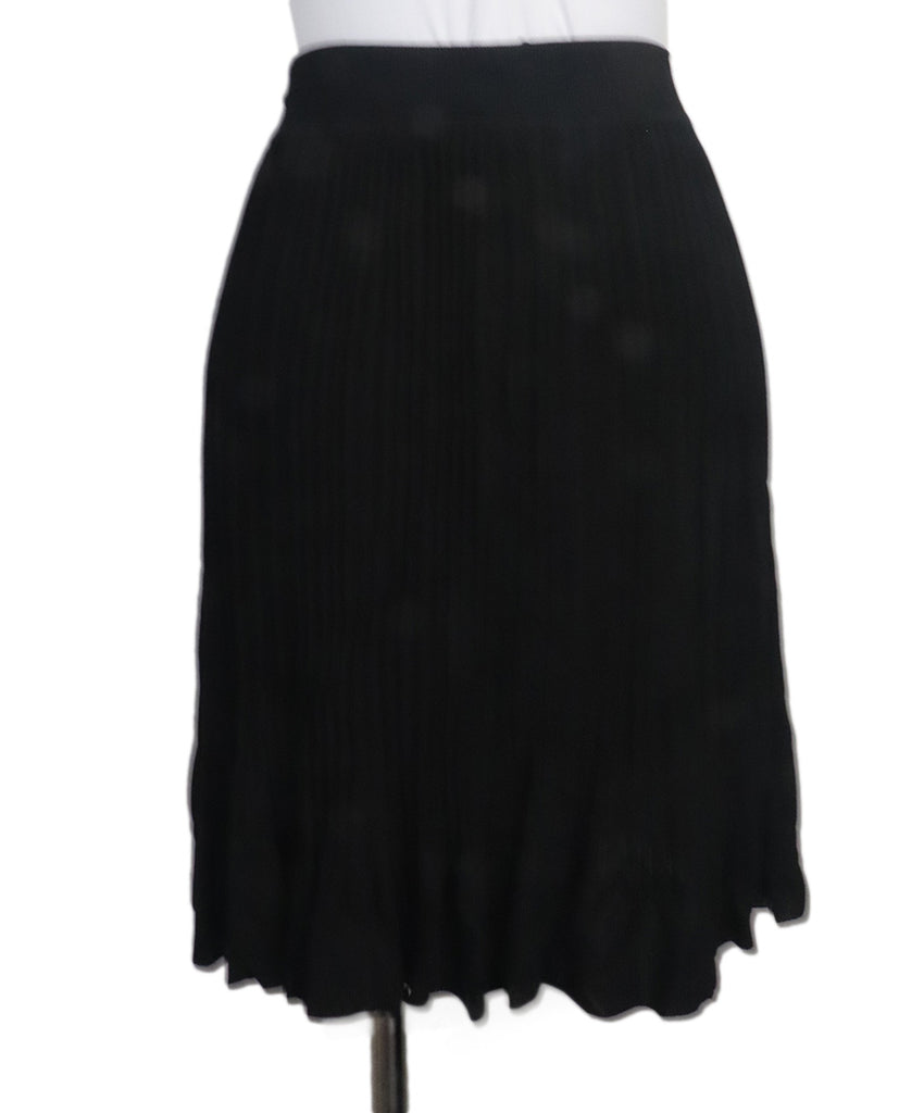 Theory Black Viscose Skirt 2