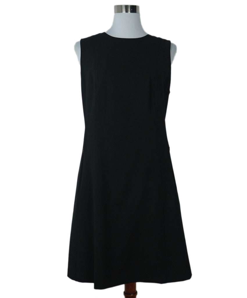 Theory Black Wool Dress 