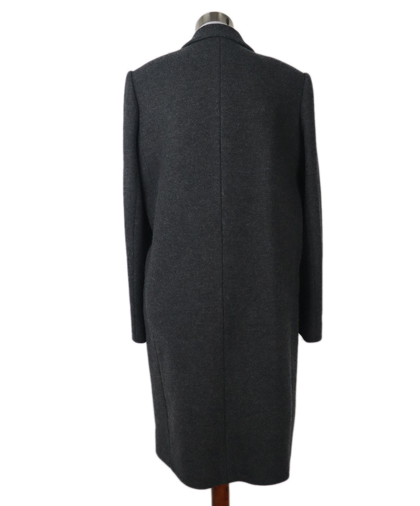 Theory Charcoal Wool Coat 2