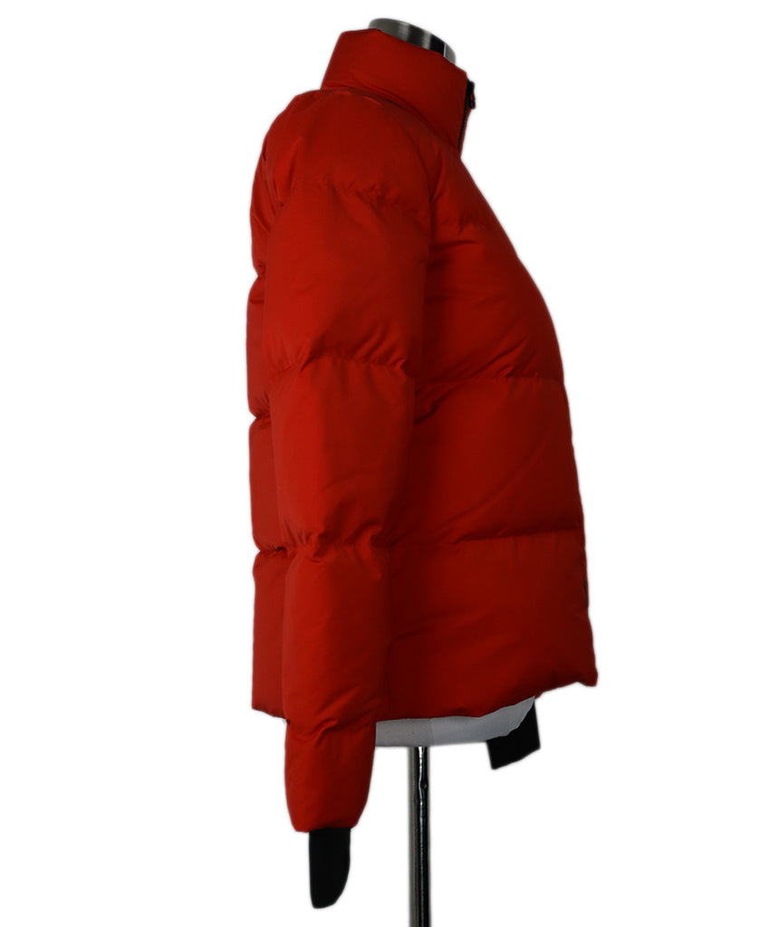 Theory Red Puffer Jacket 1