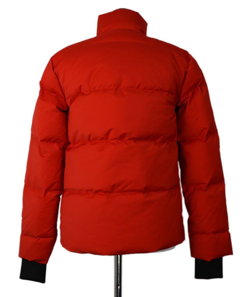 Theory Red Puffer Jacket 2