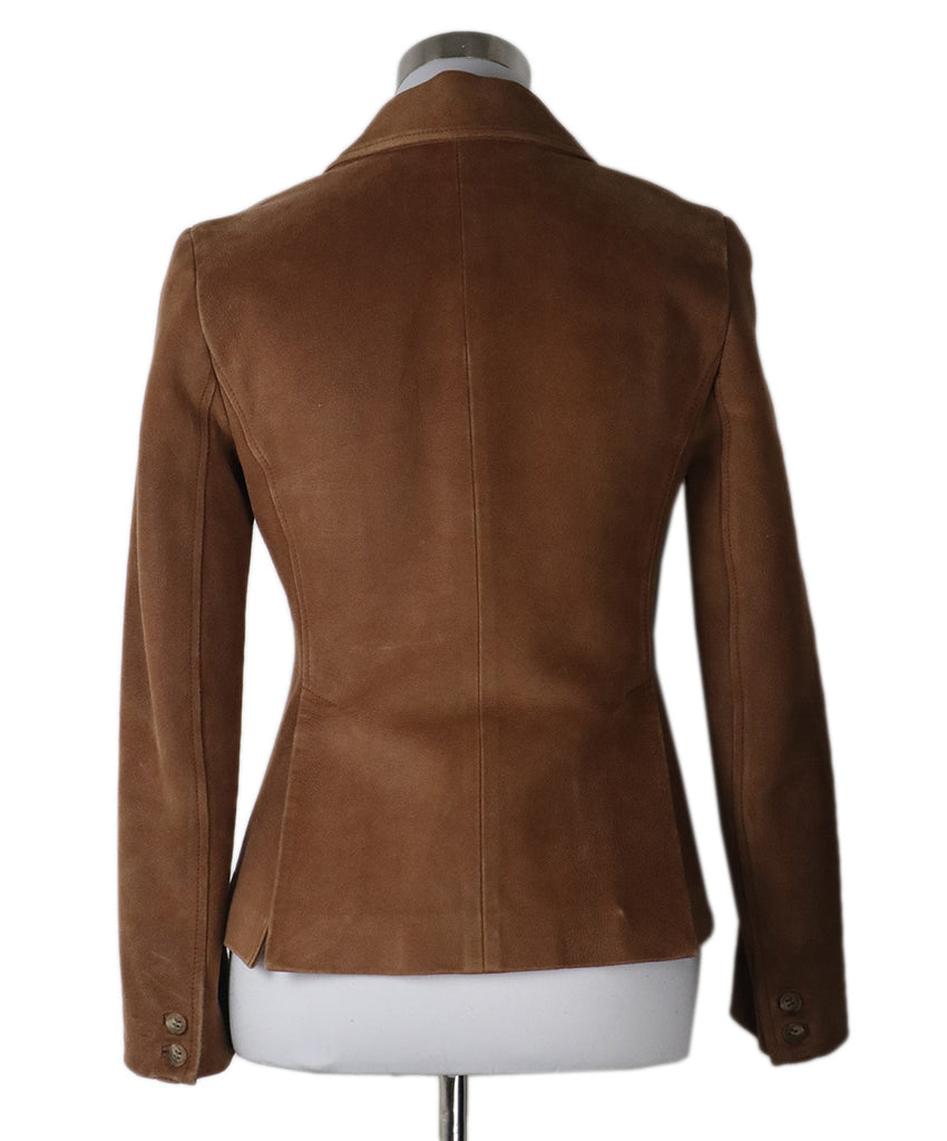 Theory Tan Suede Jacket 2