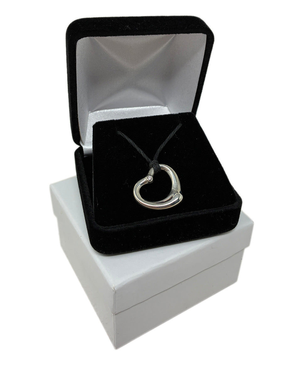 Elsa Peretti for Tiffany & Co. Open Heart in Sterling Silver w