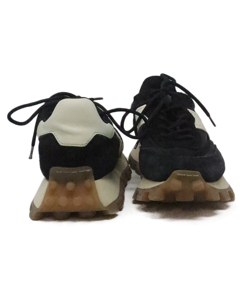 Tod's Black Suede & Nylon Sneakers 2