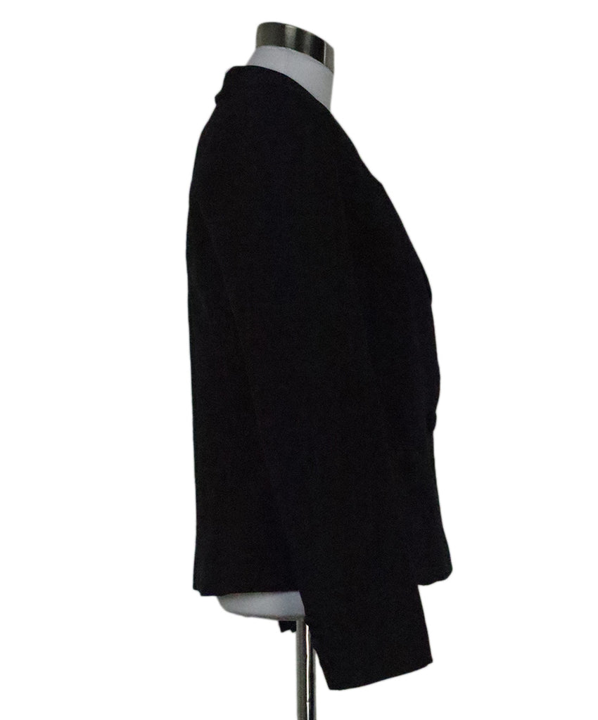 Tony Ward Black Silk Blazer 1