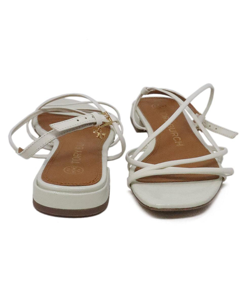 Tory Burch Ivory Leather Sandals 2