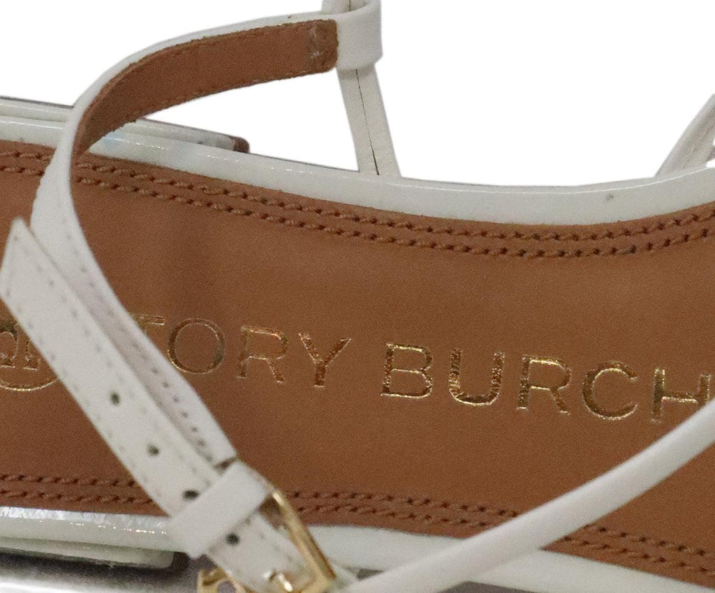 Tory Burch Ivory Leather Sandals 5