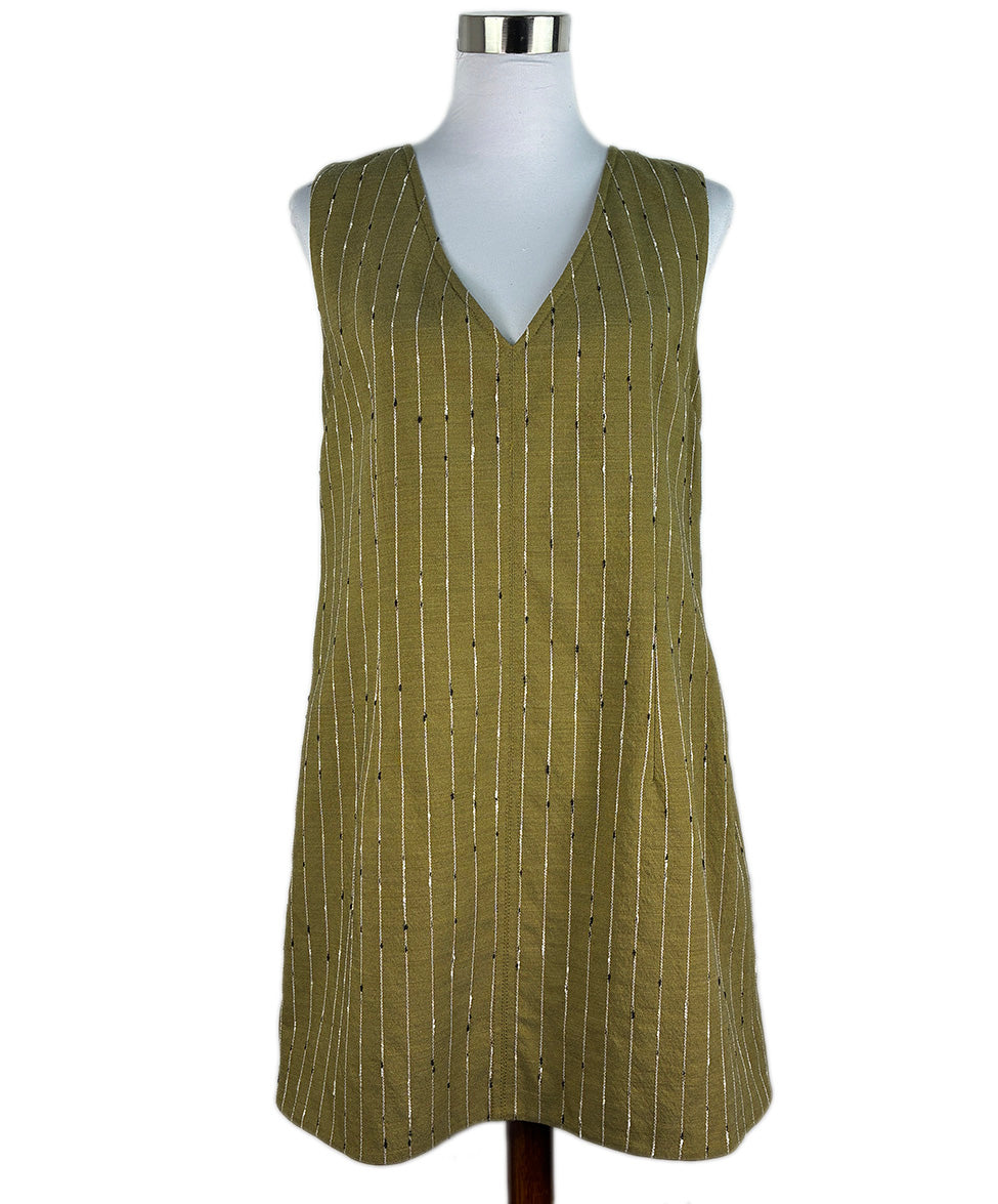 Ulla Johnson Army Green Dress sz 4 l Michael's Luxury Consignment – Michael's Consignment NYC
