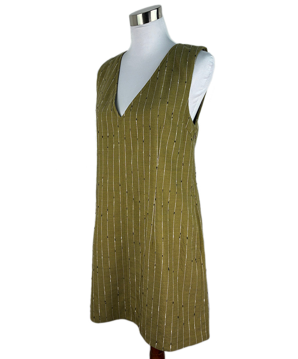 army green shift dress UVEASISHA Mini Dress for Women Sleeveless Cotton Linen Pleated Tank Dress Plus Size Solid Crew Neck Shift Dresses Army Green XL