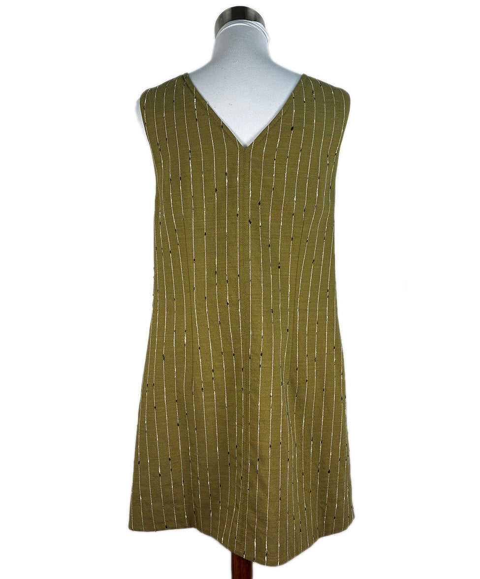 Ulla Johnson Army Green Dress sz 4 l Michael's Luxury Consignment – Michael's Consignment NYC
